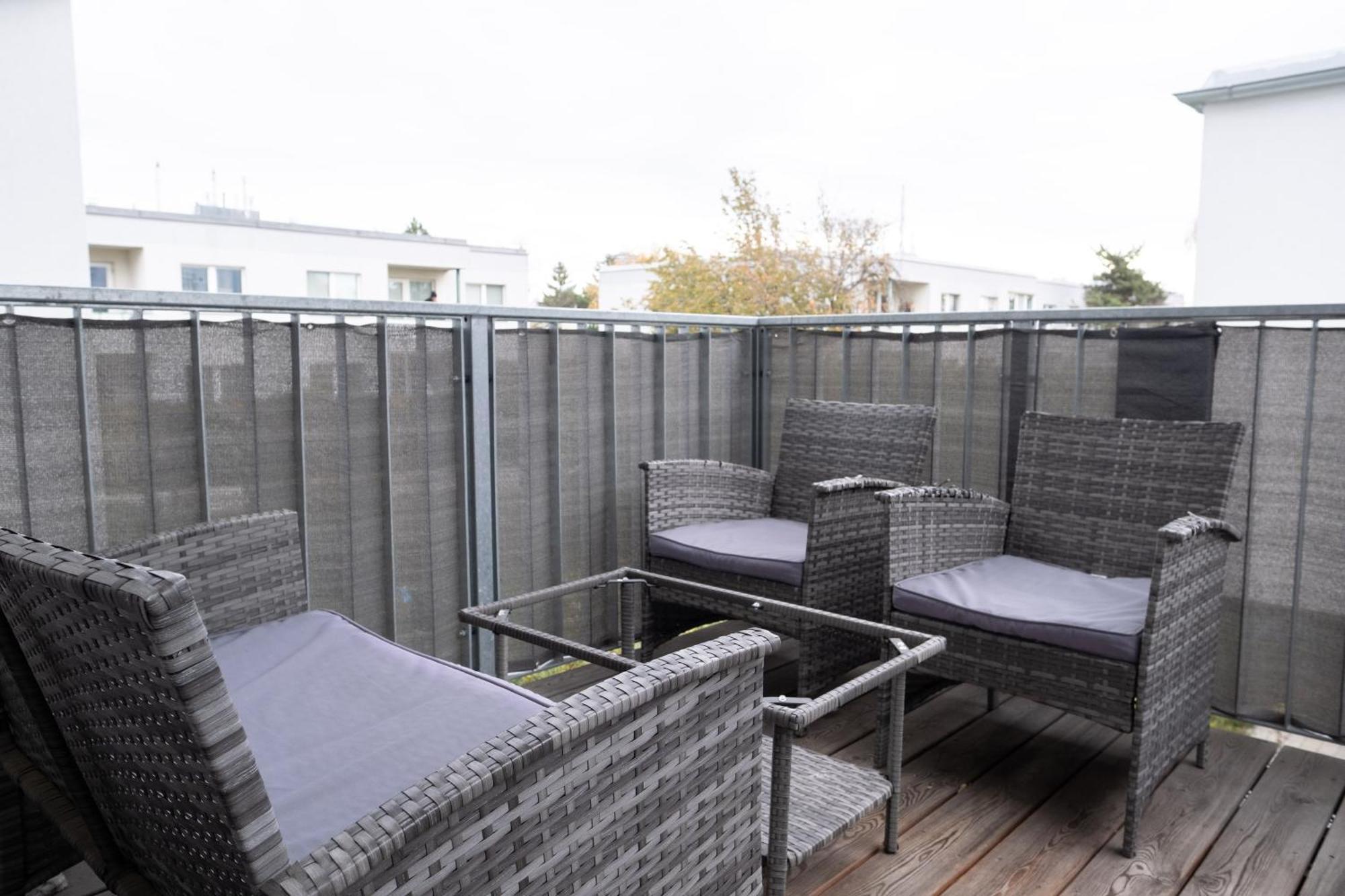 Modern Apartment W/ Cozy Balcony Near City Center Vídeň Exteriér fotografie